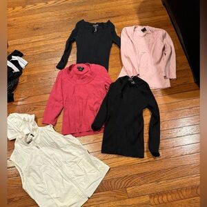 New York & Company sweaters XS and zippered vest